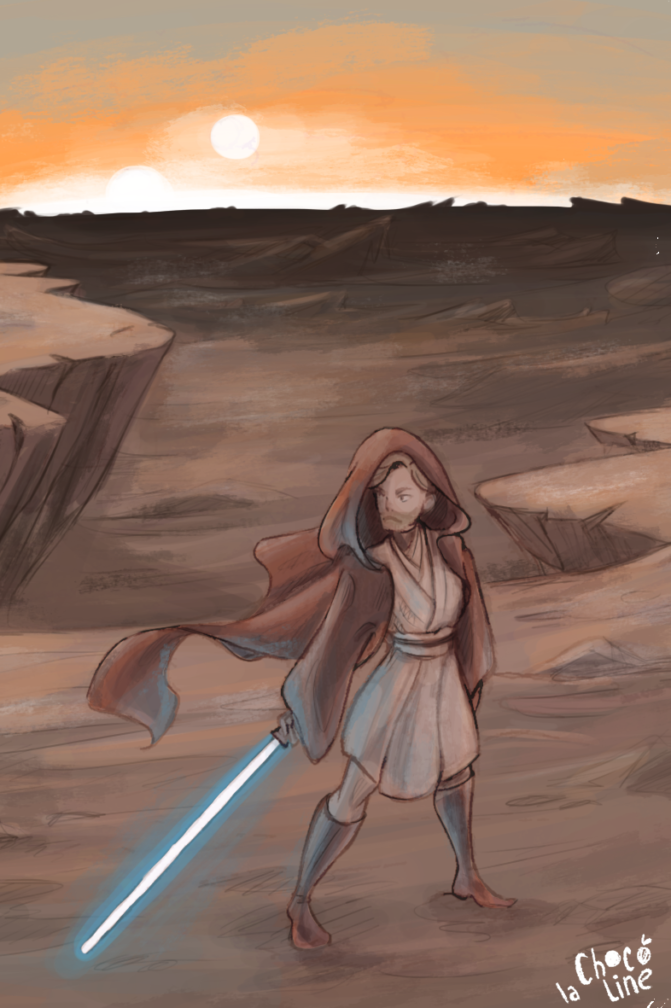 illustration obi wan