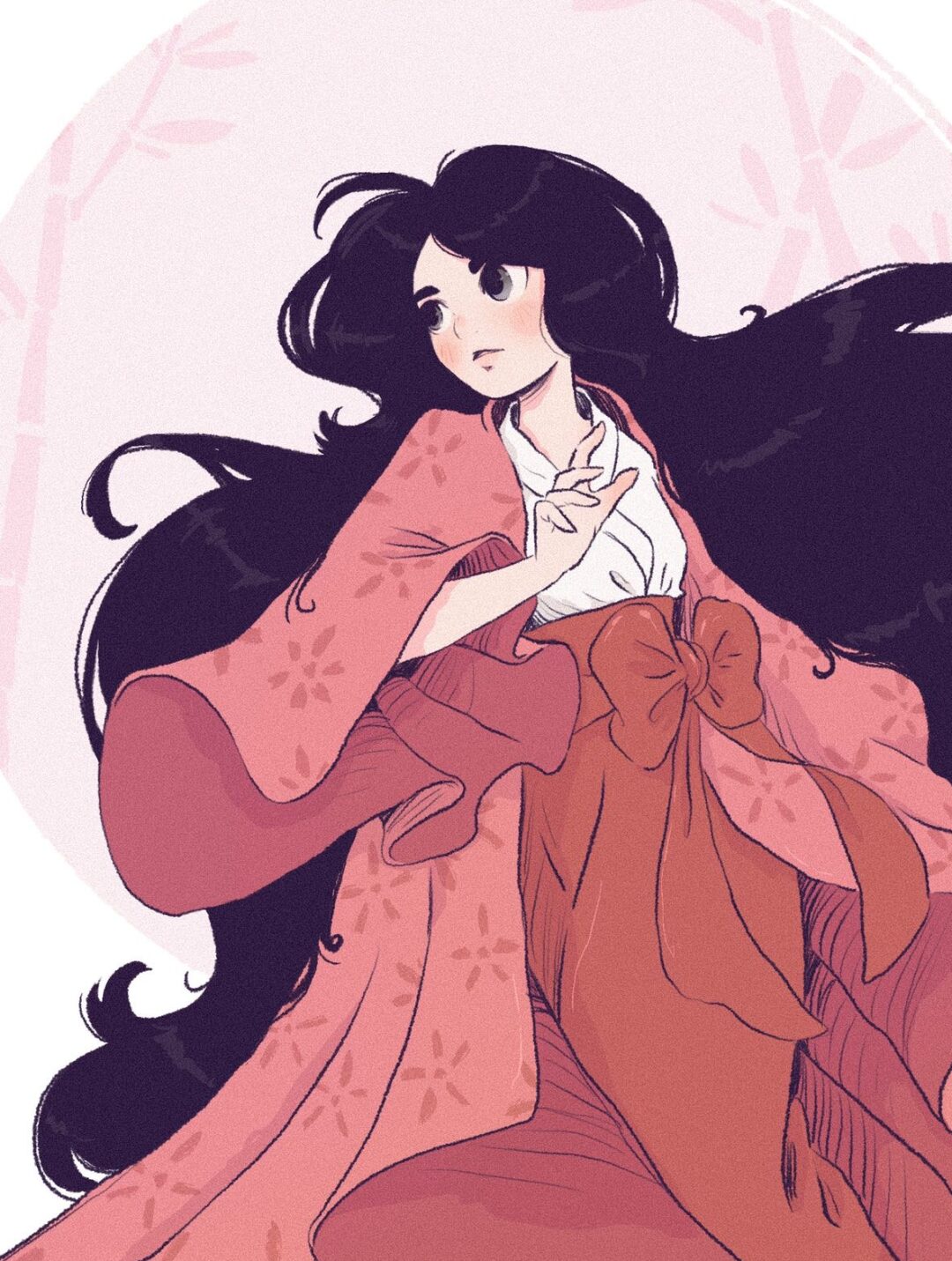 Illustration Princesse Kaguya