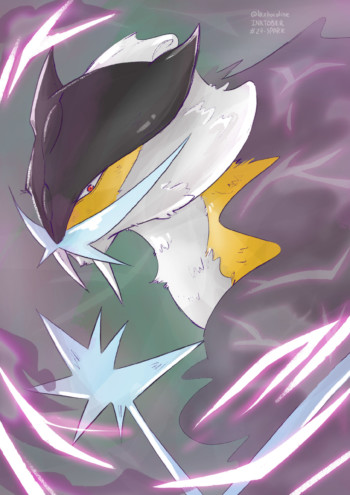 Illustration du pokemon Raikou